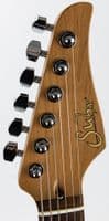 Suhr Standard Plus Trans Charcoal Burst Roasted Maple