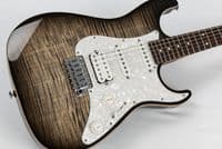 Suhr Standard Plus Trans Charcoal Burst Roasted Maple