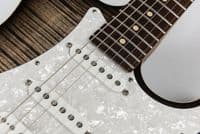 Suhr Standard Plus Trans Charcoal Burst Roasted Maple
