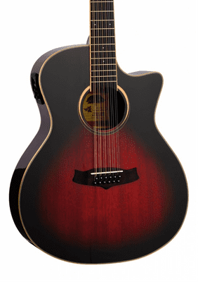 Tanglewood TW612CE Winterleaf 12 String Electro Autumn Vintage Burst