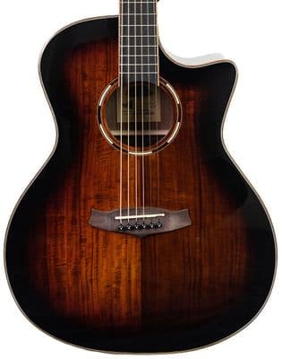 Tanglewood TWX6CEK Cutaway Electro Acoustic Koa