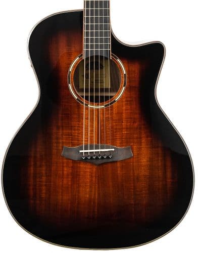 Tanglewood TWX6CEK Cutaway Electro Acoustic Koa
