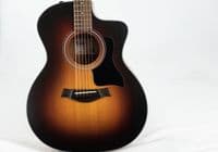 Taylor 114ce Special Edition in Dark Tobaccoburst with Gigbag
