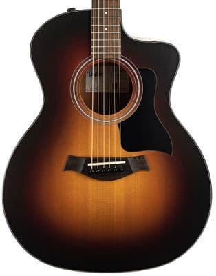 Taylor 114ce Special Edition in Dark Tobaccoburst with Gigbag
