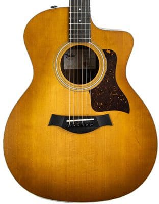 Taylor 214ce Special Edition Honeyburst, inc Gigbag