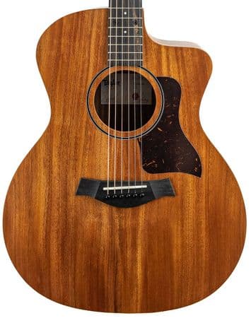 Taylor 24ce Guitar, Mahogany Top Electro with Gig Bag