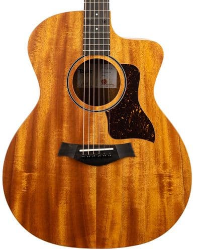 Taylor 24ce Guitar, Mahogany Top Electro with Gig Bag