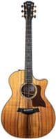Taylor 724ce Koa Grand Auditorium with Case, Satin Finish