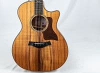 Taylor 724ce Koa Grand Auditorium with Case, Satin Finish