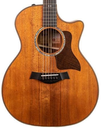 Taylor 724ce Koa Grand Auditorium with Case, Satin Finish