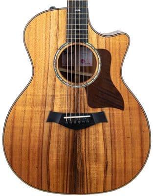 Taylor 724ce Koa Grand Auditorium with Case, Satin Finish