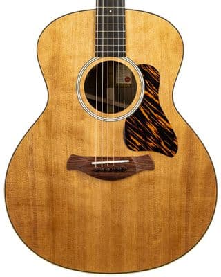 Taylor Gold Label 714e Natural Firestripe, Inc Case