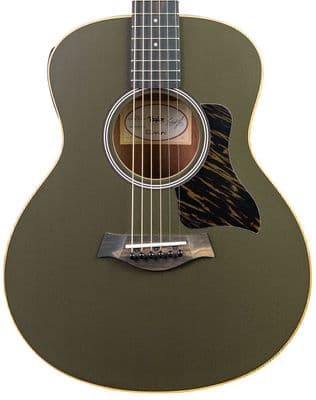 Taylor GS-Mini-e Limited Olive Drab Guitar with Gigbag
