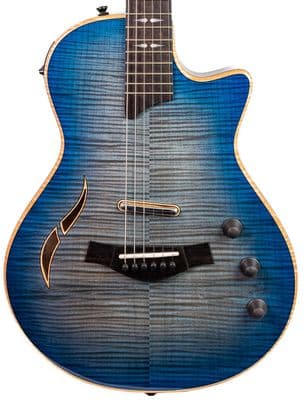 Taylor T5z Pro Harbor Blue Hybrid Acoustic Electric, with Case
