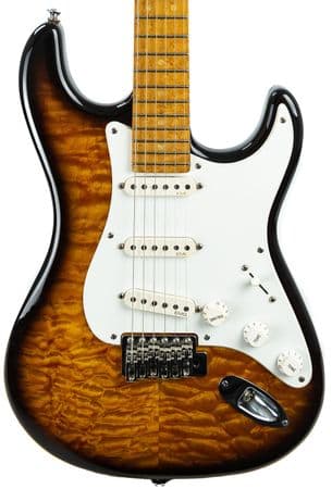 Valley Arts M Series Custom Line Limited Brown Sunburst Quilt Pre Owned