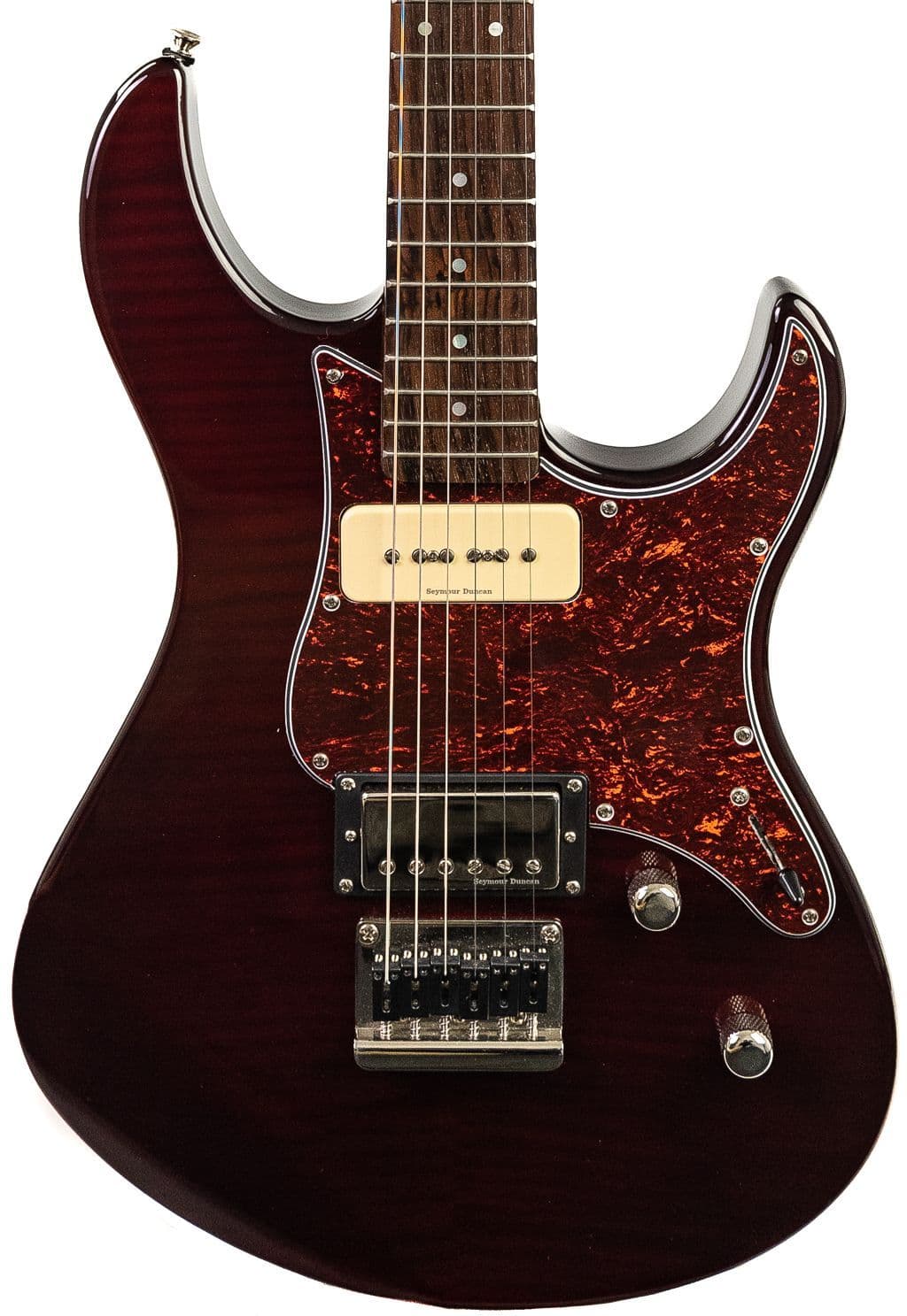 美品 YAMAHA Pacifica PAC611HFM YAMAHA PACIFICA PAC611HFM TBL (Translucent Black)｜ミュージック