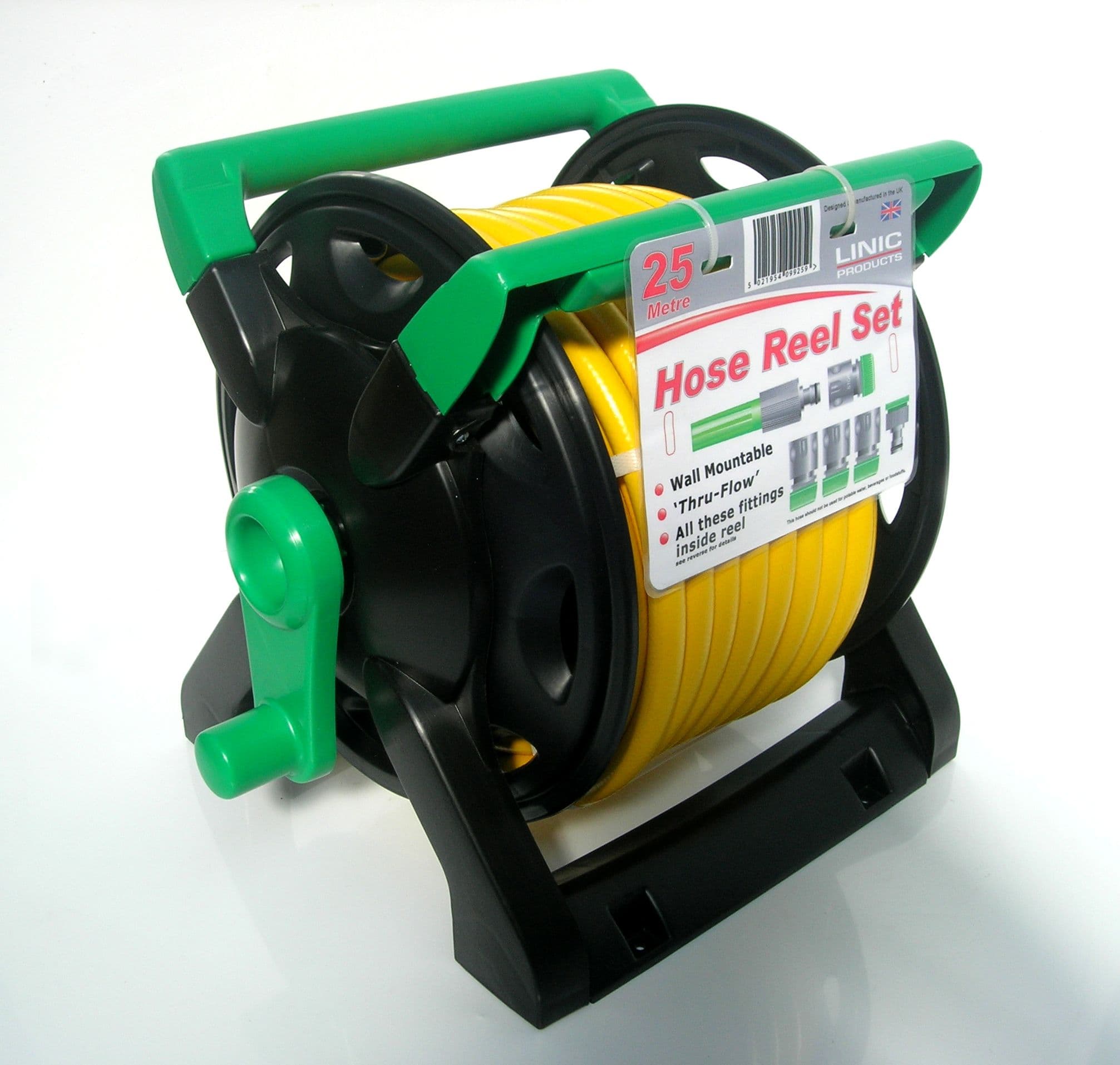 Keep your garden hydrated with our Thru-Feed Hose Reel