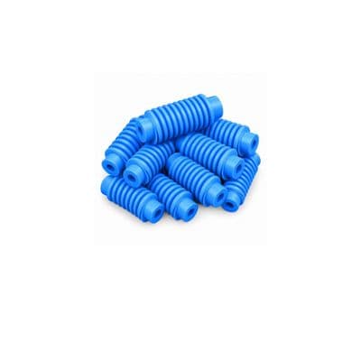 10 x 10mm Dia x 30mm 4mm Bore Plastic Worm for Cog Wheels Gears pinion rack. S7088