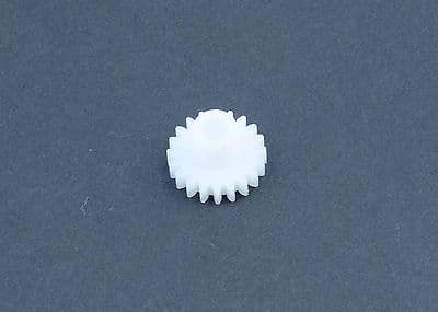 10 x 7.7 mm Diameter Plastic Cog Wheels for 2mm Motor Shaft, 10 Tooth Gears. S7097