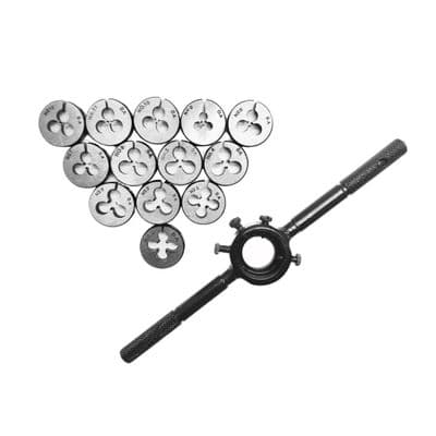 14 Piece BA Dies and Die Holder Set. M9113