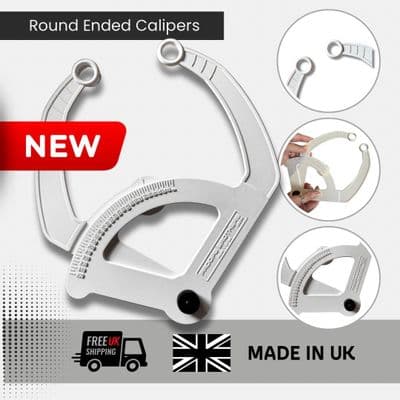250mm Round End Plastic Calipers for Opticians, Clay, DIY, Wood. W8089