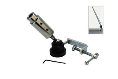 360 Degree Mandrel Vise Vice Holder with Clamp, Forming Rings, Bench Mounted Tool W/O Mandrel. J2239