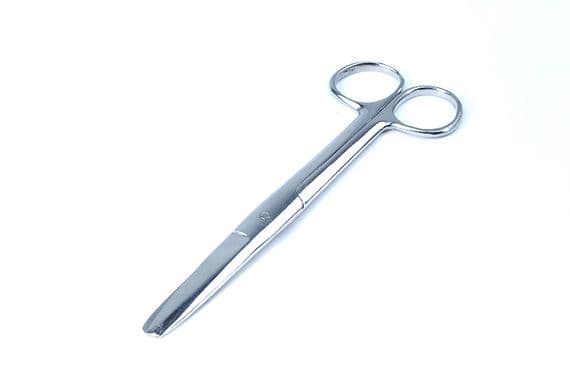 5" Round Round End Stainless Steel Scissors. C6051