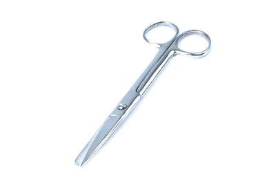 5" Sharp Round End Stainless Steel Scissors. C6071
