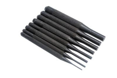 8 Piece Steel Drive Pin Punch Set, 1/16