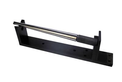 Adjustable Mandrel Stand & Steel Ring Mandrel with Groove & BLACK Handle. J2089