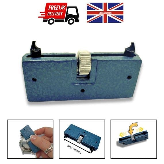 Adjustable Waterproof Pocket Type Watch Screw Back Case Opener Remover Repair. J1108