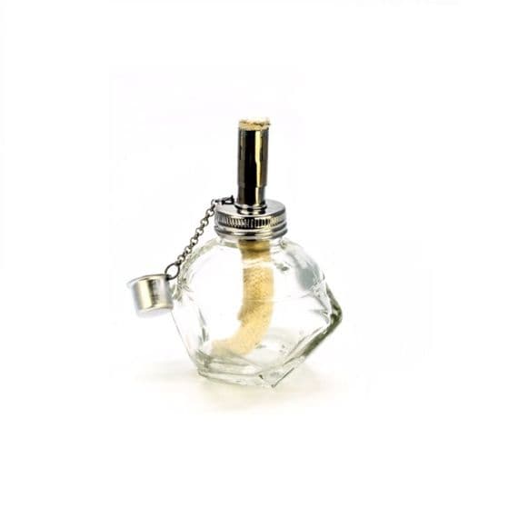 Alcohol Spirit Lamp Burner (Glass) with 1/2