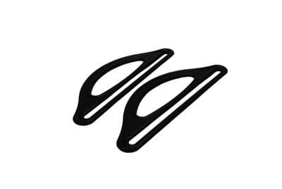 Bag Handles, Long, 1 Pair of  Black Plastic Bag Handles, Make you own. S7792