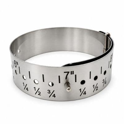 Bracelet Bangle, Ankle Sizer Gauge, Adjustable, Stainless Steel  5