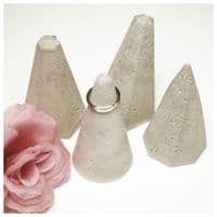 Candle / Concrete / Resin Moulds, Set x 4 Shapes with Bases.  S7826