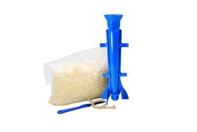 Candle Making Kit, Dinner/Advent Candle Mould, 1x Tall Mould, Kerax Wax, Wick & Holder. S7824