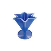 Candle Mould 6 Pointed Tapered Star Shaped with Base, Set of 3, 4.3