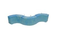 Candle Mould Arc Semi Curved Shape x 3, UK Made. Crafts, Candle Making. S7673