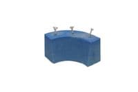 Candle Mould Arc Semi Curved Wave Shaped x 1, UK Made. Crafts, Candle Making. S7675