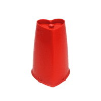Candle Mould Heart Shaped, 120mm Tall.  S7731