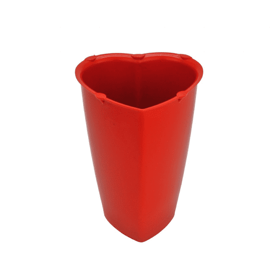 Candle Mould Heart Shaped, 120mm Tall.  S7731