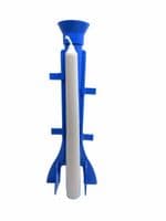 Candle Mould Long Tapered Rocket Shape, Set x 3, 9.5