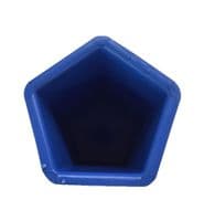 Candle Mould Pentagon Shape, 5 Sided, Set x 3, 4 1/2