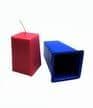 Candle Mould Rectangular Tapered Sides, Square Top, 60 x 60 x 120 mm UK Made. S7506