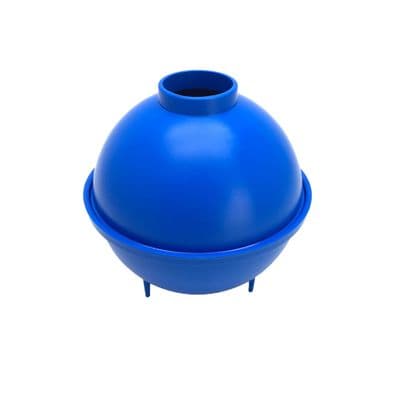 Candle Mould Round/Sphere Shape, 3" 75mm dia.  UK made. S7261