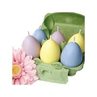 Candle Mould Set x 2, 1 x Egg/Oval Shape & 1 x 3