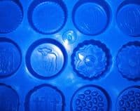 Candle Mould Set x 2, 1 x Egg/Oval Shape & 1 x Easter Spring Wax Melt Tray. S7837