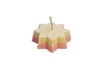 Candle Mould Set x 2, 1 x Pentagon 5 Sided Pillar & Tray with 4 Shapes, UK Made. S7610