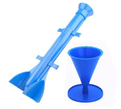 Candle Mould Set x 2, 1 x Tall Tapered Shape & 1 x Cone Shaped. UK Made. S7689