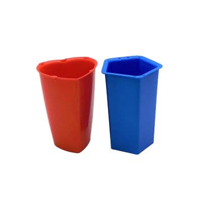Candle Mould Set x 2, Valentine Heart Shaped Mould & 5 Sided Pentagon Candle Mould Mold. S7734